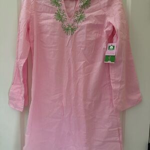 Lilly Pulitzer Pink Cotton Tunic